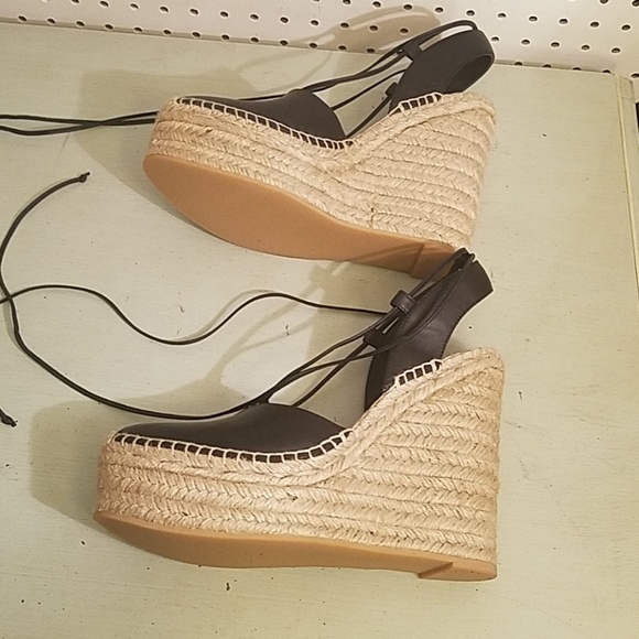 ysl espadrille wedges